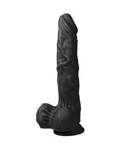 OdinsShop 21 cm Realistik Siyahi Dildo Penis