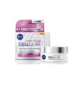 Nivea Cellular Expert Filler Yoğun Yaşlanma Karşıtı - Gündüz Bakım Yüz Kremi SPF15 - 50 ml