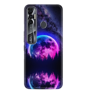 Tecno Spark 6 6 Go 8C 8 Pro 7 7 Spark 9 Pro Kılıf Desemli Silikon Star Planet 1652