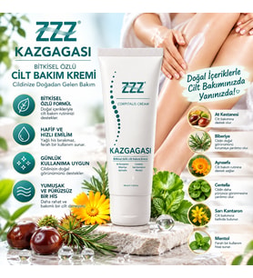 Kazgagası 100 ML Bitkisel Özlü Cilt Bakım ve Masaj Kremi