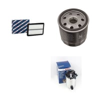Bosch Filtre Bakım Seti Nissan Qashqai 1.5 DCI Dizel 2014+ 110 Beygir Hava + Yağ f. + Yakıt Filtre Bosch