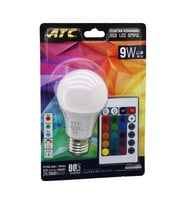 ATC 9w KUMANDALI BEYAZ+RGB LED AMPUL 1 Adet
