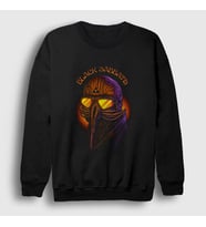 Presmono Unisex Siyah Gas Mask Black Sabbath Sweatshirt 17552tt