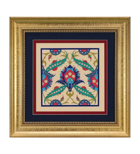 e38 EL İŞÇİLİĞİ KALEMİŞİ TABLO 45*45 CM - 6643