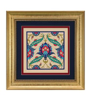 e38 EL İŞÇİLİĞİ KALEMİŞİ TABLO 45*45 CM - 6643