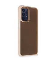 Samsung Galaxy A23 4g Kılıf Elegant Kapak - Pudra