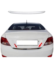 Hyundai Accent Blue Krom Bagaj Alt Çıta Paslanmaz Çelik