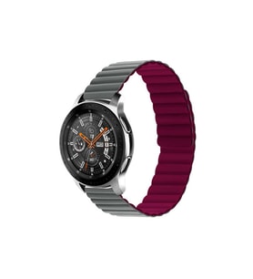 Samsung Galaxy Watch Active 2 44mm Uyumlu Kordon Suni Deri Yumuşak Soft Yüzey KRD-52 Kayış