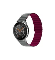 Samsung Galaxy Watch Active 2 44mm Uyumlu Kordon Suni Deri Yumuşak Soft Yüzey KRD-52 Kayış