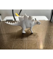 Stegosaurus Dinazor Doğal PLa Malzeme Oyuncak 13 CM (Çok Renkli)