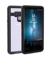 Samsung Galaxy Note 9 Uyumlu Kılıf Zore 1-1 Su Geçirmez Kılıf (Siyah)
