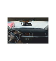 Opel Vectra C Modellerine Uygun Torpido Koruma Halısı Siyah Kenar Renk Siyah