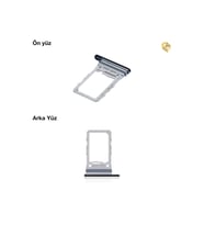 Samsung Z Flip 3 Sim İç Yuvası Tekli Siyah Sim yuvası sim tepsisi sim aparatı yeni sim yuvası tekli sim tepsisi sim çekmecesi