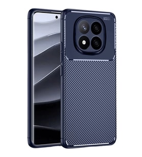 Xiaomi Redmi Note 14 Pro 5g Kılıf Auto Focus Karbon Kapak - Lacivert