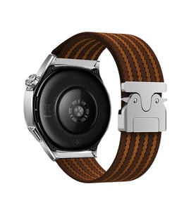 Lexroo Xiaomi Redmi Watch 5 Active KRD-133 22mm Naylon Kumaş Hasır Örgülü Kordon - Kahverengi