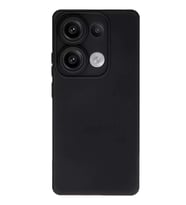 Redmi Note 13 Pro 4G Kılıf Nano içi Kadife Silikon - Siyah
