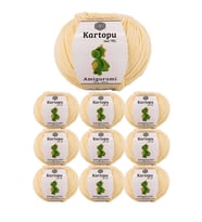 10 Adet Amigurumi El Örgü İpi 50gr 331