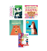 Panda Aranıyor - Huysuz Panço - Utangaç Ayı Monti - Kahvaltıda Pasta - 5 Kitap Set