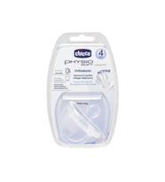 Chicco 3901 Physio Soft Orthodontic Emzik 4M+ Şeffaf