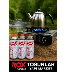 Kamp Gazi 3 Adet Rox Portatif Ocak 1 Adet