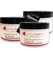 Everteen Bayan Natural Intimate Gel 3ADET 100 ml LFHX0329 Hijyenjelii Feel Fresh & Clean Entire Day + Yanında Jel