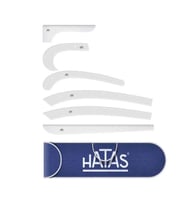 HATAS KOD:02170 RİGA CETVEL SETİ (AKRİLİK) ÇANTALI