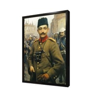 Enver Paşa Çerçeveli Mdf Tablo