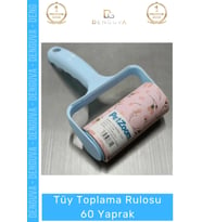#TüyRulosu Pratik Yapışkanlı Kedi Köpek Tiftik Toz Temizleyici Aparatı Tüy Toplama Rulosu 60 Yaprak