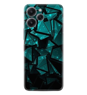Xiaomi Redmi 12 128 GB 4 GB Ram Kılıf Desenli Silikon Green Prizmas 1348