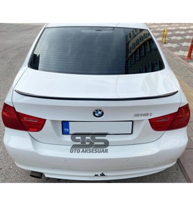 Bmw E90 316 318 320 325 330 Bagaj Üstü Spoiler Piano Black
