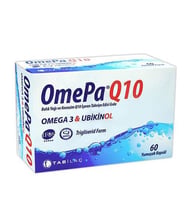 Omepa-Q10 Omega3 Ubiquinol 60 Kapsül