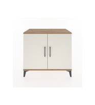 Hyperion Şifonyer 2 Raflı 2 Kapaklı 88x44x80 Çam-Aytaşı