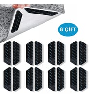 8 Çift Halı Yapıştırıcı Kilim Koltuk Örtüsü Kaydırmaz Bant Çift Taraflı