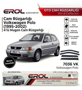 VOLKSWAGEN POLO (1995-2002) 4'LÜ MUGEN CAM RÜZGARLIĞI