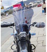 MOTOCAM Hero X Pulse Ön Cam 2020-2026 Model 46cm Füme Renkli 4mm