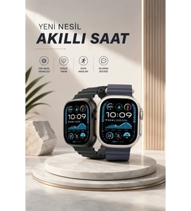 Akıllı Saat Sesli Görüşme Titreşimli GPS Bağlantısı Müzik Dinleme Sosyal Medya Bildirimleri