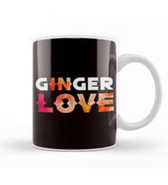 Ginger Love Redhead Red Hair Haired Orange Head Irish Kupa Bardak Porselen