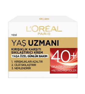 Loreal Yaş Uzumanı 40 Yaş Ve Üstü Kırışıkşıklık Karşıtı Sıklaştırıcı Krem 50 ml