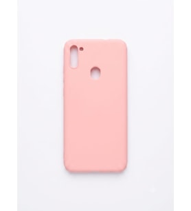 Samsung Galaxy A 11 Pembe Silikon Kılıf Modeli