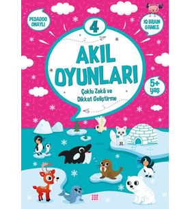 Akıl Oyunları 4 (5+ Yaş) - Çoklu Zeka ve Dikkat Geliştirme