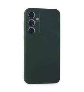 Samsung Galaxy A15 4g Kılıf First Silikon - Koyu Yeşil