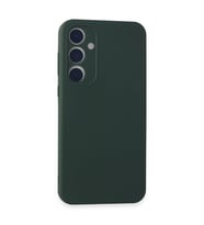 Samsung Galaxy A15 4g Kılıf First Silikon - Koyu Yeşil