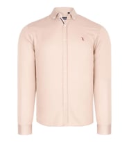 G674 DEWBERRY ERKEK GÖMLEK-BEJ (Karışık)