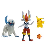 Pokemon Battle Aksiyon Figür ve Figür 4'lü Set PKW2979