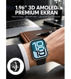 Rs12 Pro+ 2025 Serisi Özel Üretim Full Ekranlı Akıllı Saat – Nabız Ve Uyku Takibi, Bluetooth Arama,
