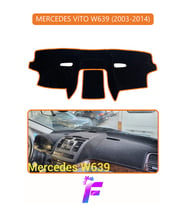 MERCEDES VİTO (2003-2014) Uyumlu Torpido Örtüsü Kolay Montaj Yansıma Önleyici Koruma G94