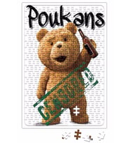 Poukans Ted Puzzle 240 Parça Yapboz