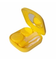 Jewval Lens Kabı 4 Parça Set Aynalı Kontakt Lens Kutusu Kontact Lens Kutusu Cımbız Sıolüsyon Şişesi
