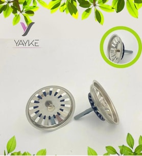 Yayke Çöpmak Lavabo Süzgeci Lavabo Gider Süzgeci Mutfak Lavabo Evye Süzgeci Metal Çay Süzgec