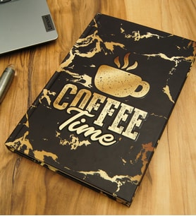 Özel Tasarım Coffee Time Defter
